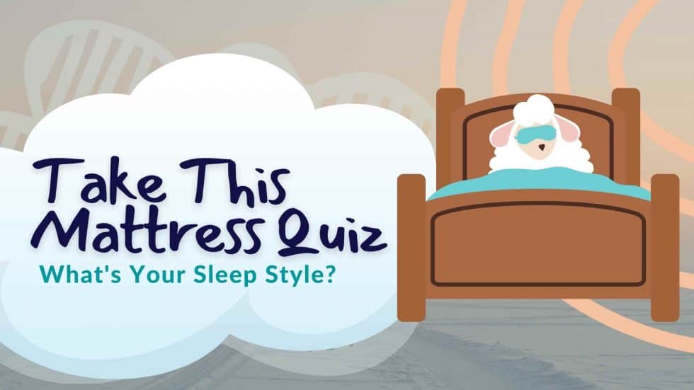 Take This Mattress Quiz What's Your Sleep Style? Mommy Bear Reviews
